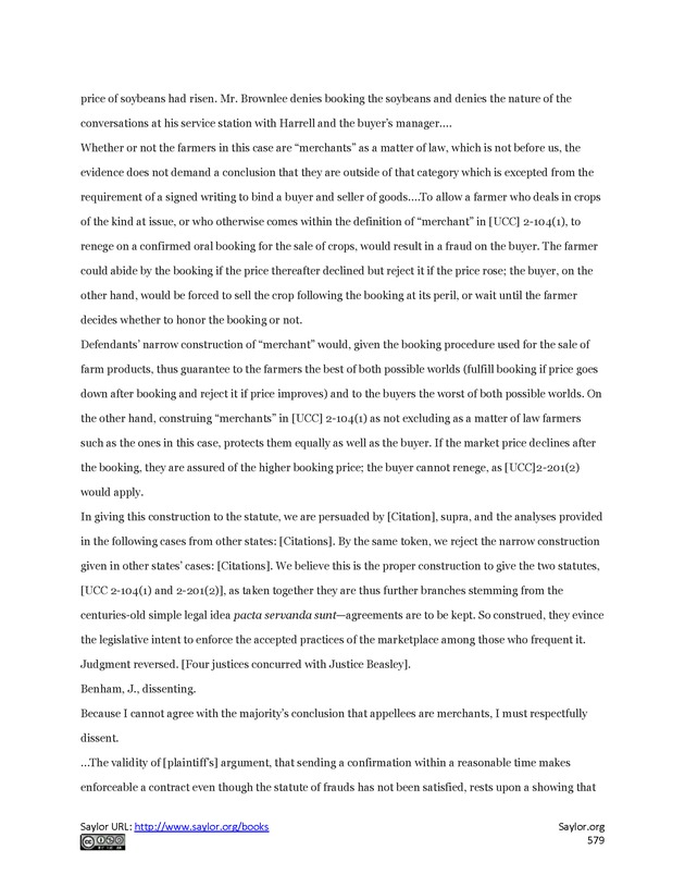 Business Law and the Legal Environment - Page 579